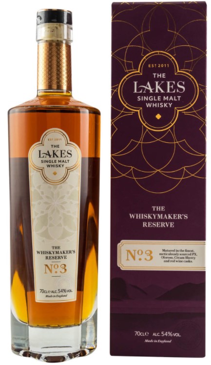 Lakes Distillery 3 Years - 2017 The Whiskymaker´s Reserve No. 3 ...